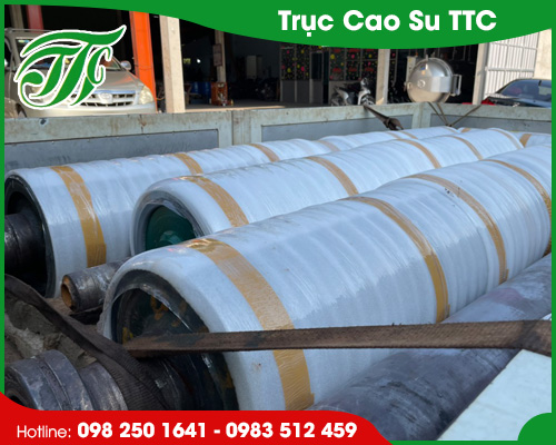 Trục cao su ngành vải sợi - dệt nhuộm